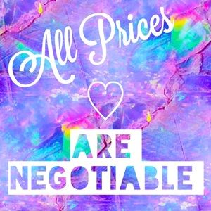 MAKE OFFERS; NO ONE SEES WHAT YOU OFFER ME!